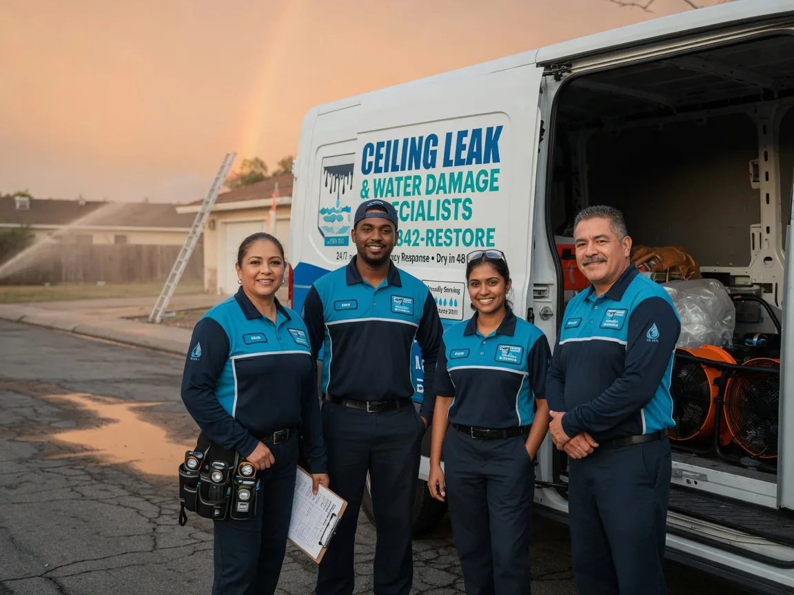 Ceiling Leak Cleanup company in Selma, VA