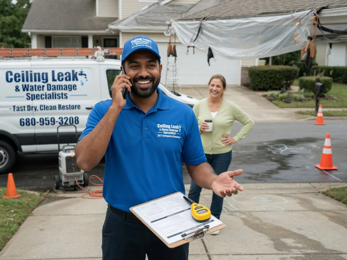 Ceiling Leak Cleanup Selma, VA FAQs